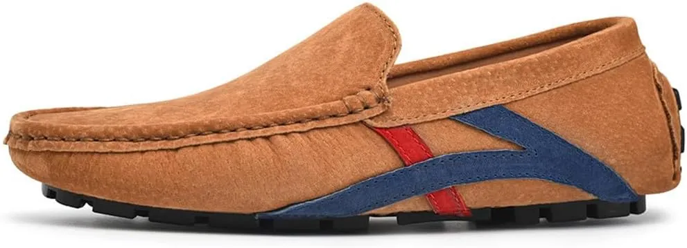 Santimon Men's Driving Shoes Loafers Moccasin Slip-On Boat Shoes for Men