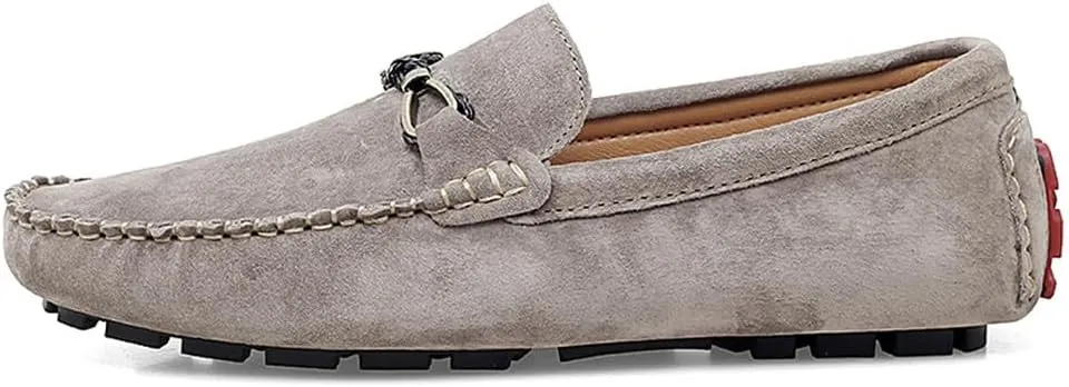 Santimon Men's Driving Shoes Loafers Slip On Genuine Leather Moccasins Boat Shoes, Casual Shoes for Men, Boat Shoes for Men, Walking Shoes for Men
