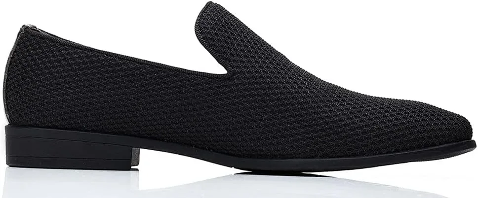 Santimon Men's Mesh Slip On Loafers Casual Walking Sneakers Business Lightweight Dress Breathable Outdoor Comfortable Shoes