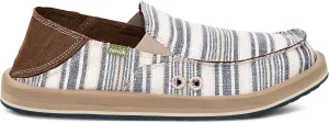 Sanuk Mens Donny Nautical Loafers | Mens Shoes | Slip On Shoes for Men | Men's Slip-on Loafers | Memory Foam Footbed