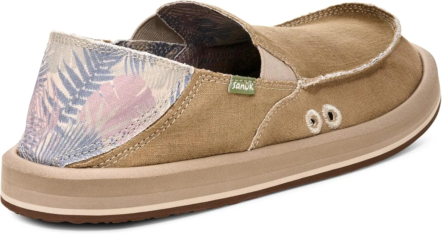 Sanuk Mens Donny Resort Loafers | Mens Shoes | Slip On Shoes for Men | Men's Slip-on Loafers | Memory Foam Footbed
