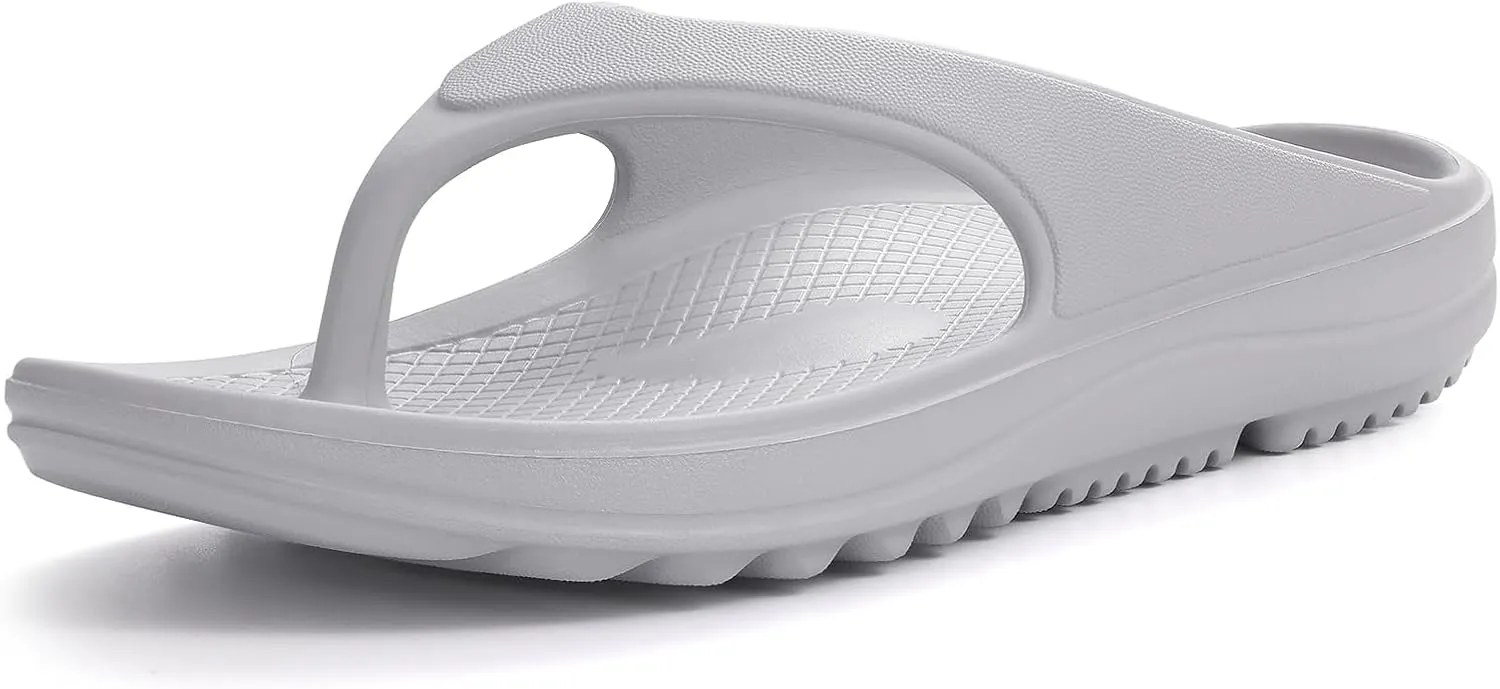 shevalues Orthopedic Sandals for Women Arch Support Recovery Flip Flops Pillow Soft Summer Beach Shoes
