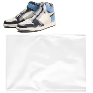 Shoe Shrink Wrap Bags,100 Pcs 11x18 Inches Sneaker PVC Heat Shrink Plastic Wrap Large Shoes Protector for Men Women Effectively Avoid Sole Yellowing