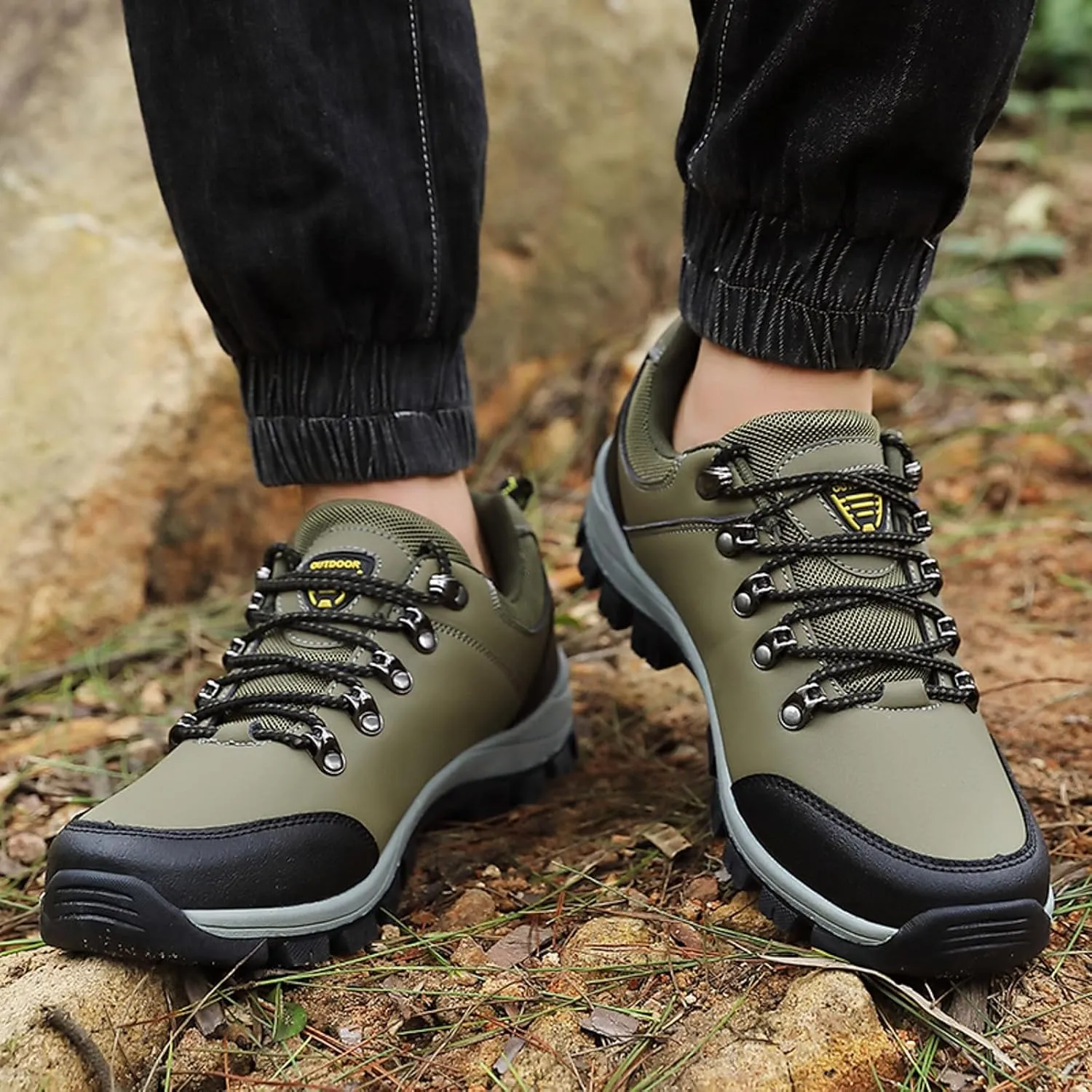 Shoes for Men Sports Low Top Mountaineering Traveling Driving Slip On Loafers