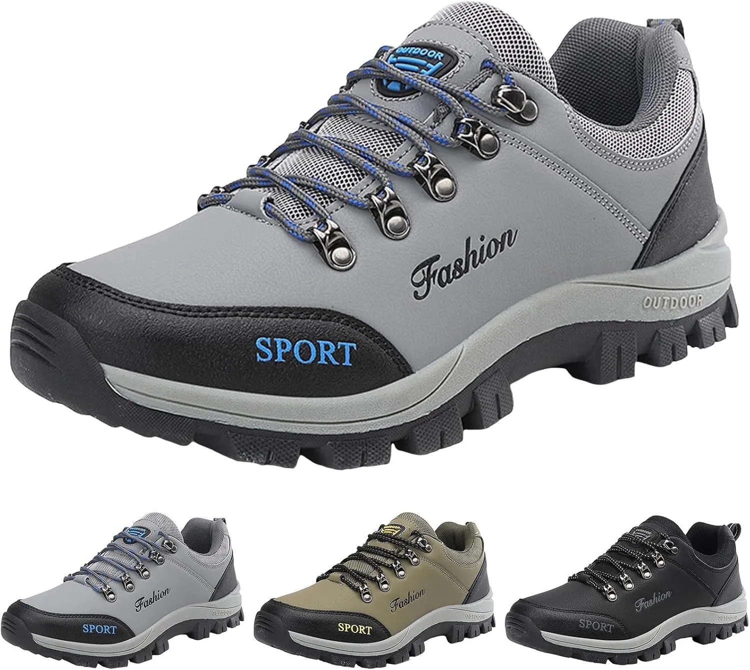 Shoes for Men Sports Low Top Mountaineering Traveling Driving Slip On Loafers