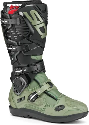 SiDI | Offroad Motorcycle Boots, Professional Motocross Boots for Men CROSSFIRE 3 SRS, Adjustable and Replaceable Buckles, Flex System, Hyper Extension Block