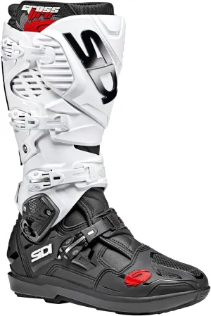 SiDI | Offroad Motorcycle Boots, Professional Motocross Boots for Men CROSSFIRE 3 SRS, Adjustable and Replaceable Buckles, Flex System, Hyper Extension Block