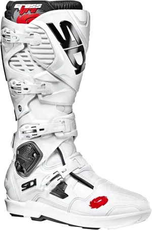 SiDI | Offroad Motorcycle Boots, Professional Motocross Boots for Men CROSSFIRE 3 SRS, Adjustable and Replaceable Buckles, Flex System, Hyper Extension Block