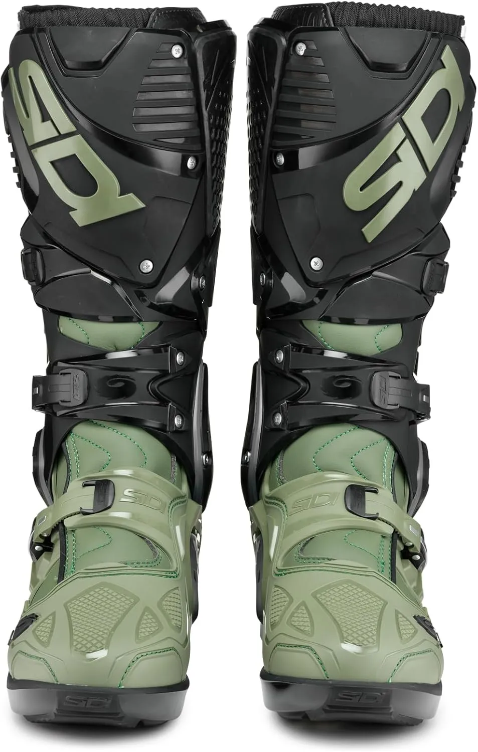 SiDI | Offroad Motorcycle Boots, Professional Motocross Boots for Men CROSSFIRE 3 SRS, Adjustable and Replaceable Buckles, Flex System, Hyper Extension Block