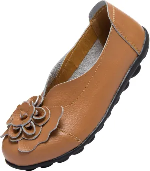Slip on Loafers for Women Comfortable Walking Work Flats Shoes for Casual Driving Evening Going Office Shopping Standing