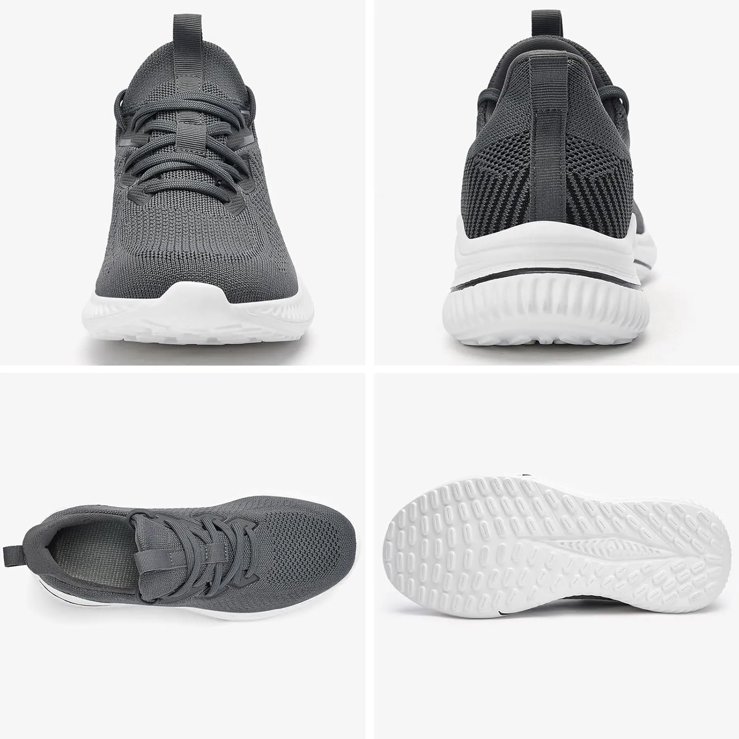 Slow Man Mens Walking Sneakers Wide Width Slip on Tennis Shoes,Lightweight Breathable Running Shoes,Ideal for Athletic Workout Gym Jogging and Casual Wear