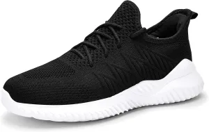 Slow Man Womens Walking Tennis Shoes Fashion Slip on Comfortable Lightweight Memory Foam Athletic Casual Sneakers for Running Gym Workout Nurse