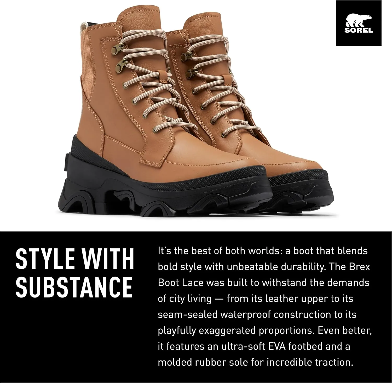Sorel Women's Brex Lace Waterproof Boot