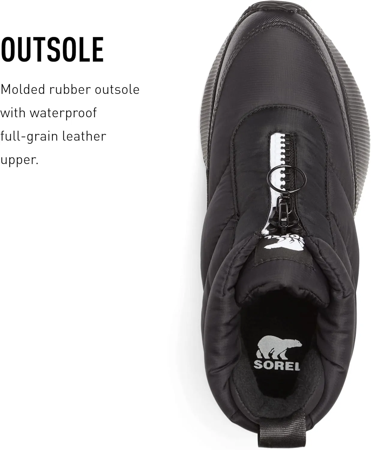 Sorel Women's Out 'N About Puffy Zip Waterproof Boot