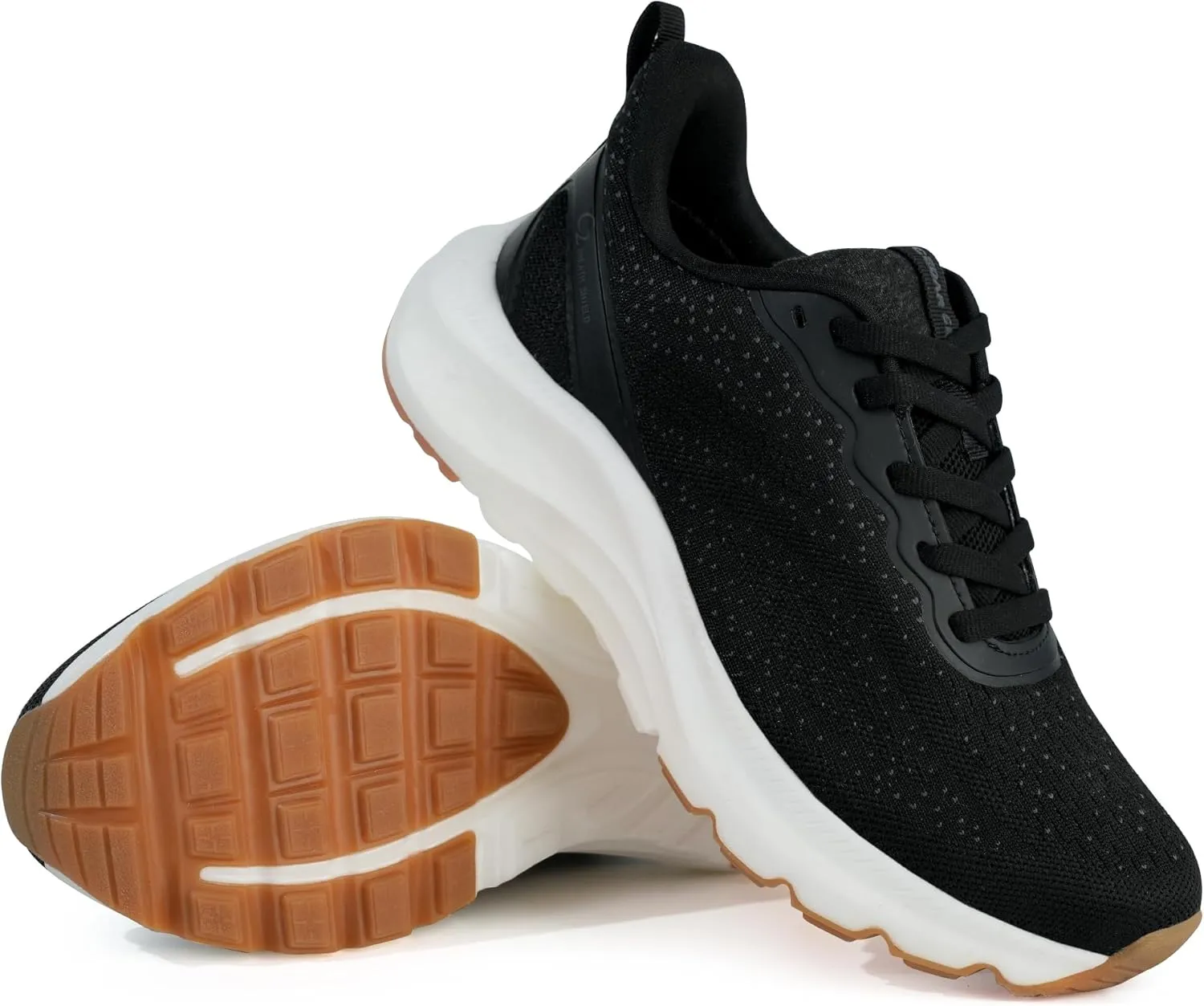 starmerx Women's Waterproof Breathable Utility Sneakers Lightweight Slip-Resistant Walking Shoes for All-Day Comfort