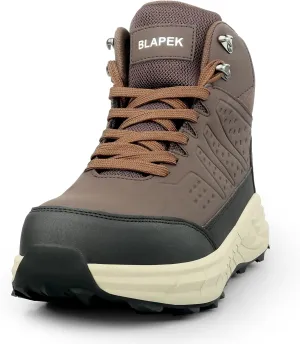 Steel Toe Work Boots for Men Non Slip Puncture Proof Safety Work Shoes for Men with Indestructible Construction Comfortable Perfect for Outdoor Work, Hiking, Construction