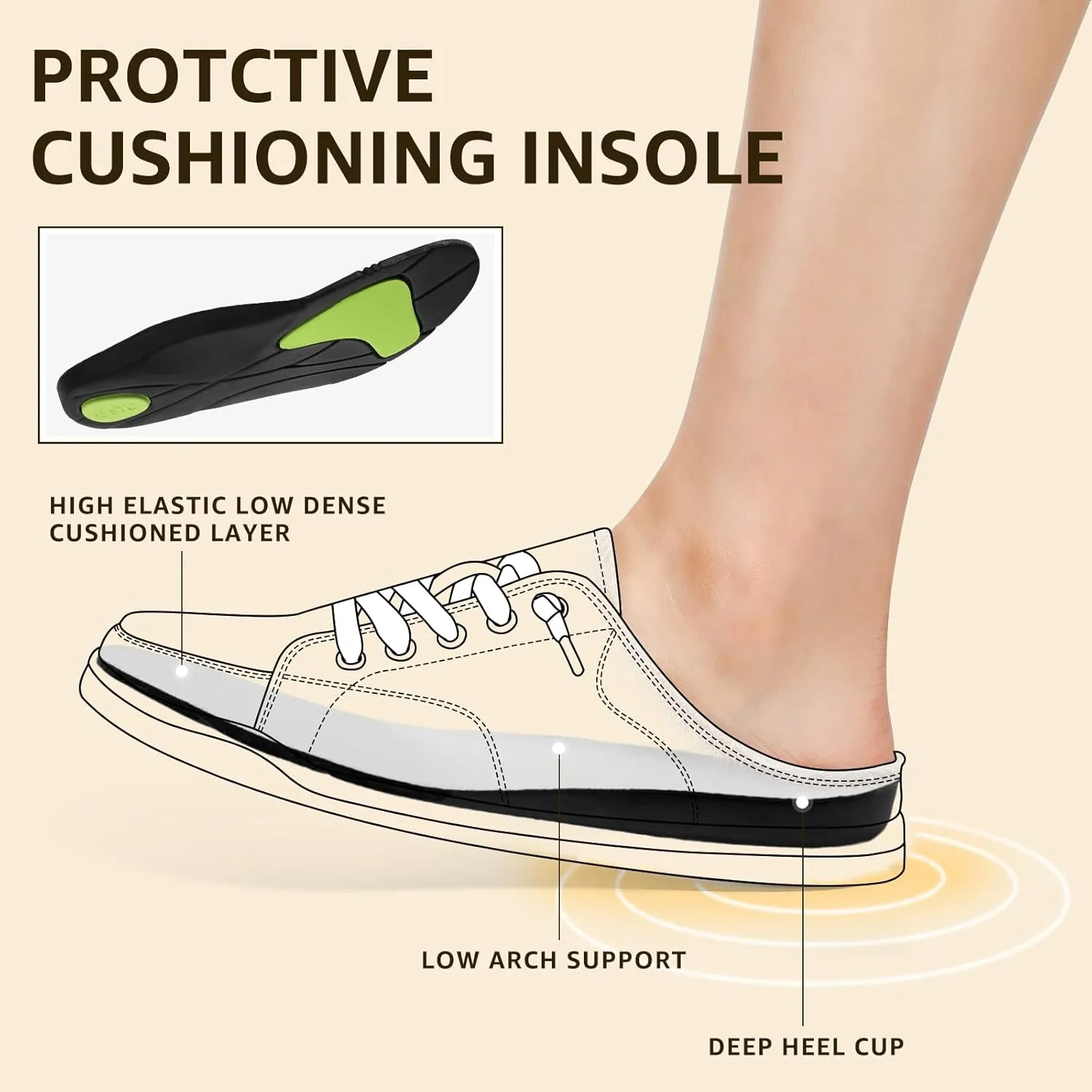 STQ Mules for Women Slip On Sneakers Backless Canvas Shoes Comfort Casual Tennis Shoes, Denim Blue Size 6.5