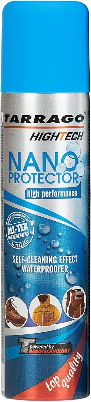 Tarrago Nano Shoe Protector Spray | 6.5oz | Waterproof & Stain Repellent for Sneakers, Suede, Canvas, Leather, Fabric, Nylon, Hiking, Boots