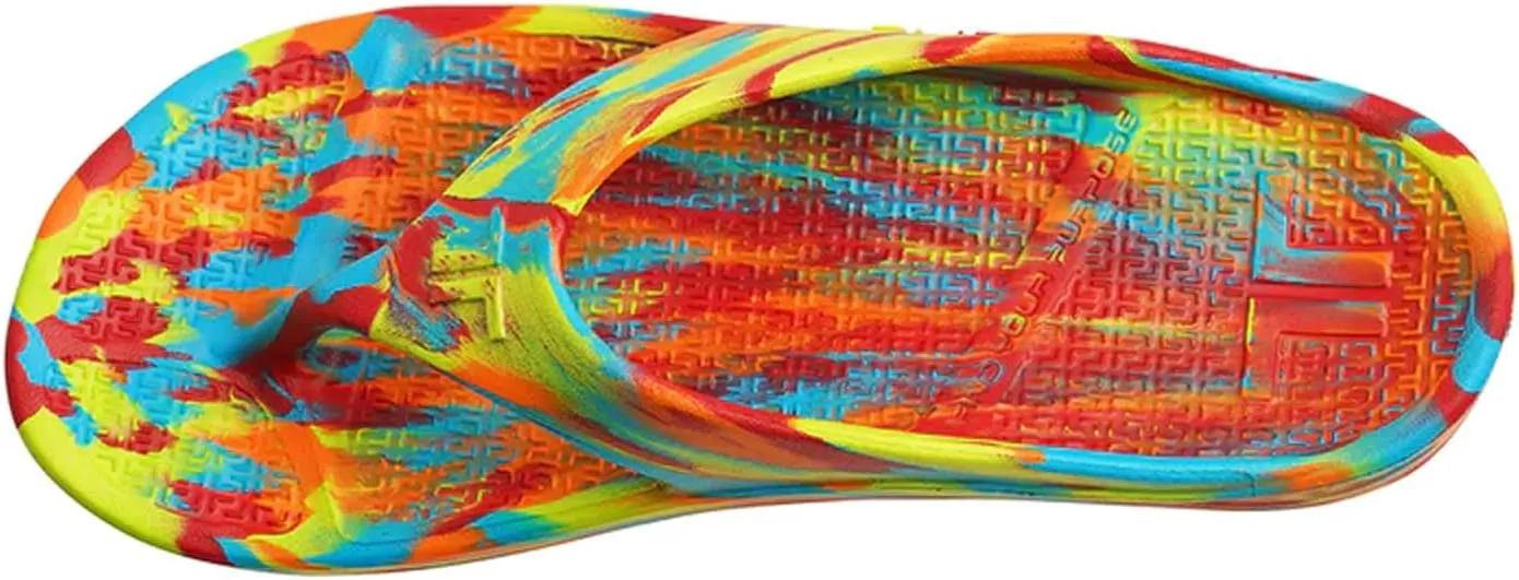 TELIC Women's Energy Flip Flop-Pillow-Soft, Supportive, Lightweight, Waterproof-Perfect for Beach & Pool