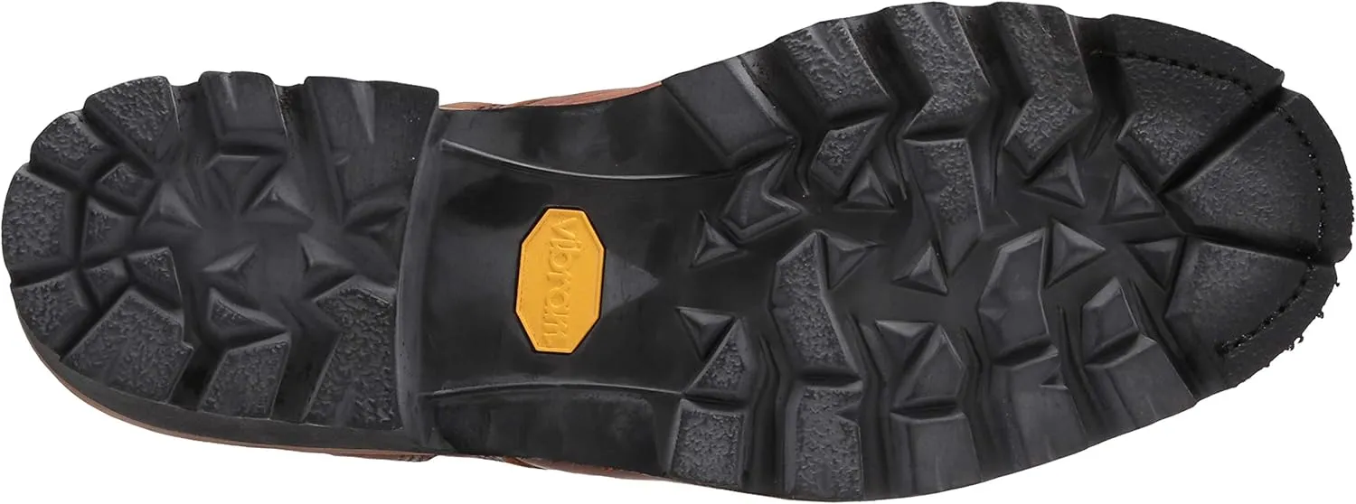Thorogood Logger Series 9” Waterproof Insulated Steel Toe Work Boots for Men - Premium Leather with 400g Thinsulate and Vibram Slip-Resistant Heel Outsole