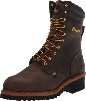 Thorogood V-Series 6” Waterproof Composite Toe Work Boots for Men - Premium Leather with Goodyear Storm Welt, Comfort Insole, and Chevron Traction Outsole; ASTM Rated