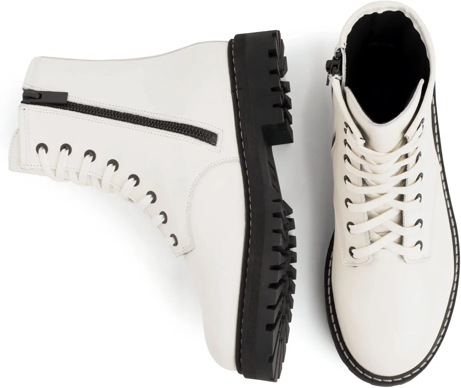 Thursday Boot Company Women's Lace up Leather Combat Boots