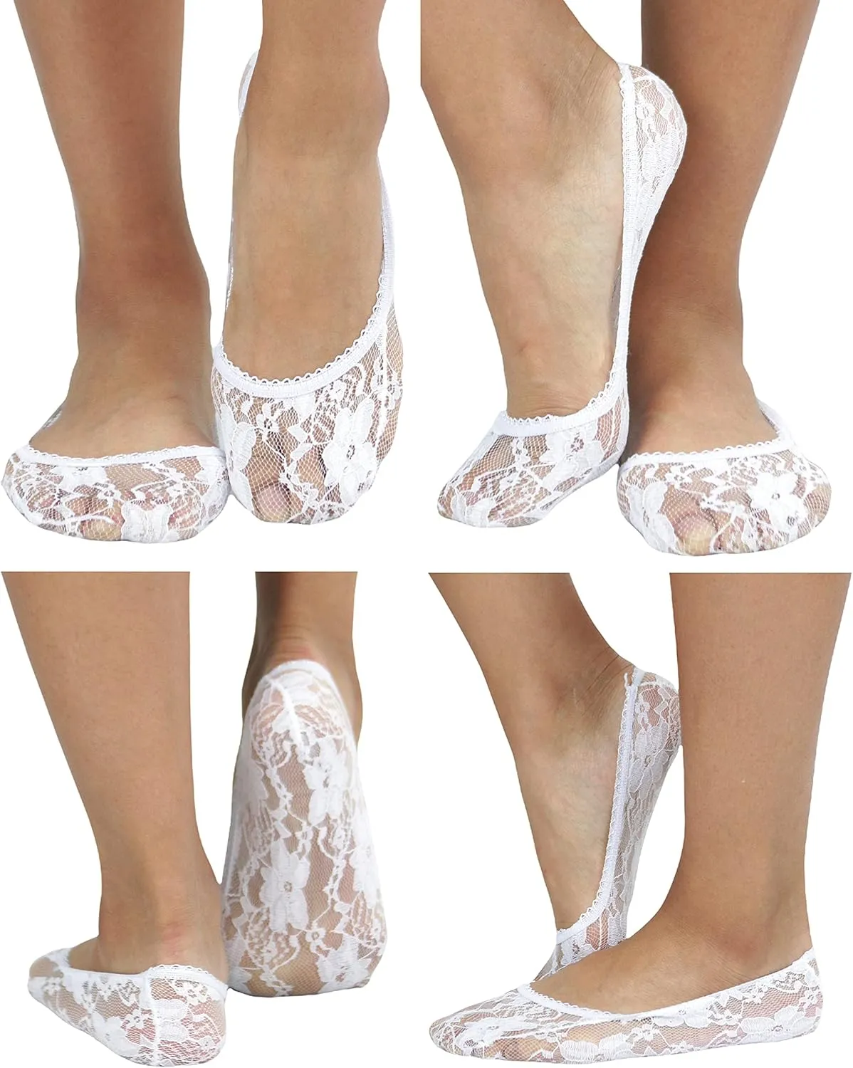 ToBeInStyle Men's and Women's No Show Footie Liners and Socks
