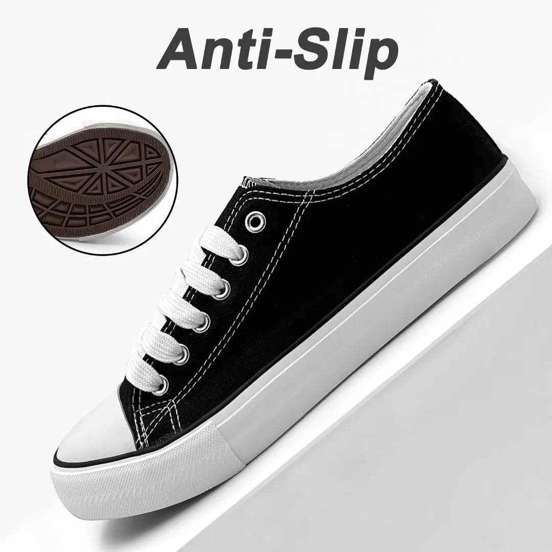 Unisex Low Top Lace Up Casual Canvas Shoes for Women and Men, Comfortable Lightweight Classic Fashion Sneakers Popular 2024, Zapatillas Casual De Lona De Moda para Hombre Y Mujer