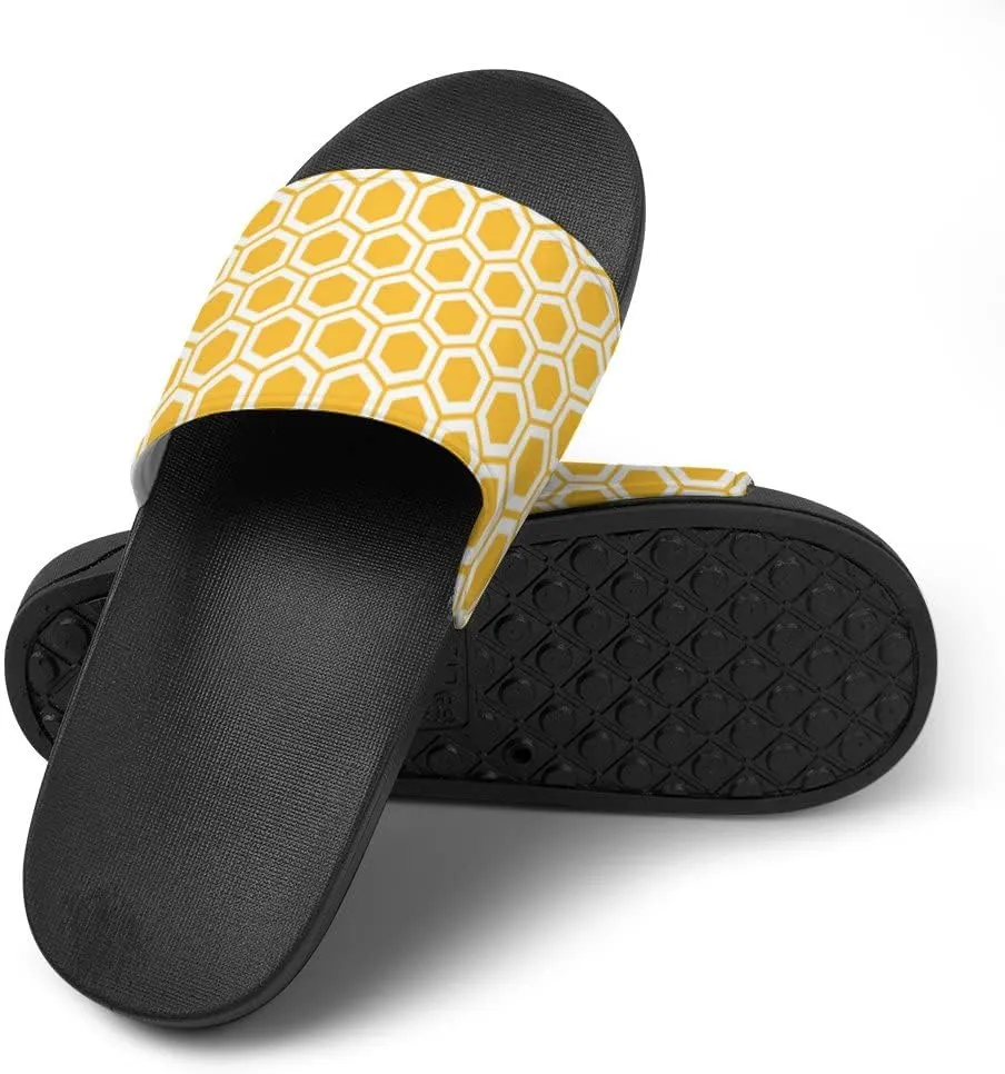 Unisex Slides for Women Men, Comfortable Slippers Slides, Non-slip Shower Shoes House Fashion Thick for Indoor & Outdoor（23060302）