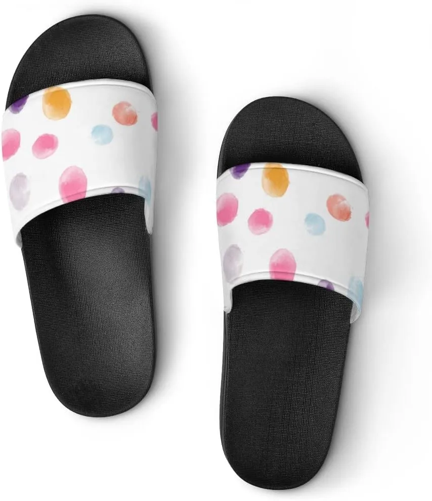 Unisex Slides for Women Men, Comfortable Slippers Slides, Non-slip Shower Shoes House Fashion Thick for Indoor & Outdoor（23060305）