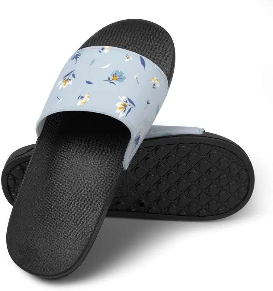 Unisex Slides for Women Men, Comfortable Slippers Slides, Non-slip Shower Shoes House Fashion Thick for Indoor & Outdoor（23060305）