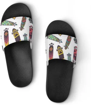 Unisex Slides for Women Men, Comfortable Slippers Slides, Non-slip Shower Shoes House Fashion Thick for Indoor & Outdoor（23060606）