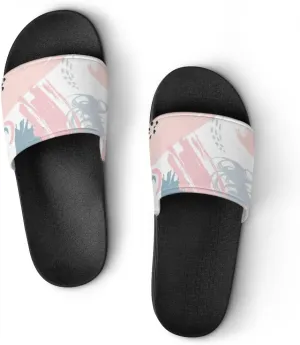 Unisex Slides for Women Men, Comfortable Slippers Slides, Non-slip Shower Shoes House Fashion Thick for Indoor & Outdoor（23060606）