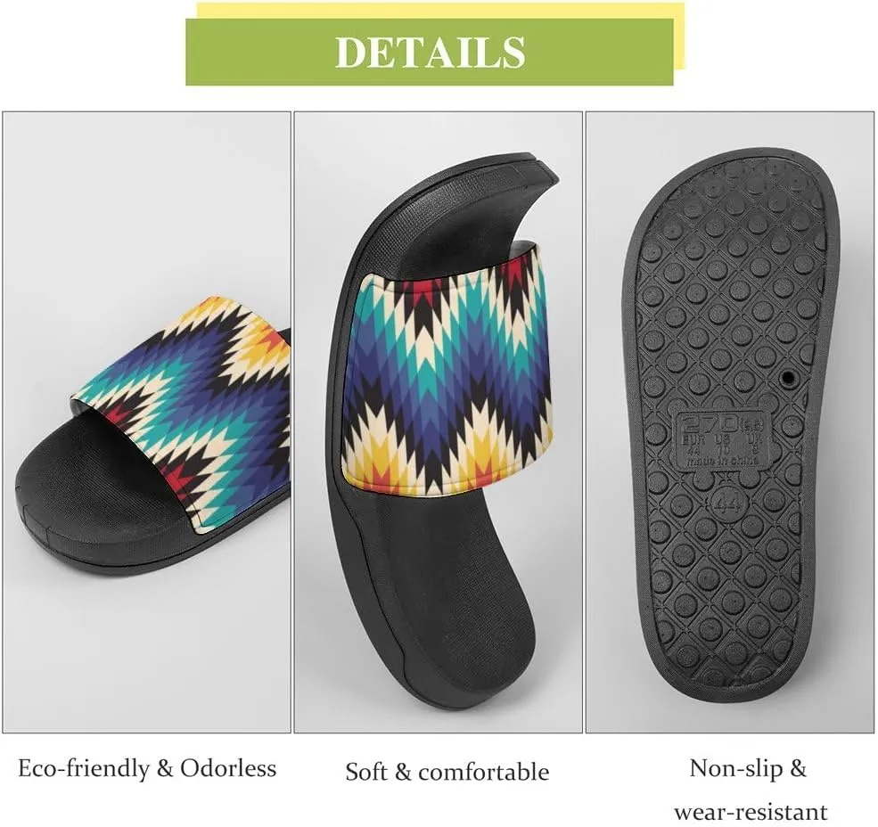 Unisex Slides for Women Men, Comfortable Slippers Slides, Non-slip Shower Shoes House Fashion Thick for Indoor & Outdoor（23060606）