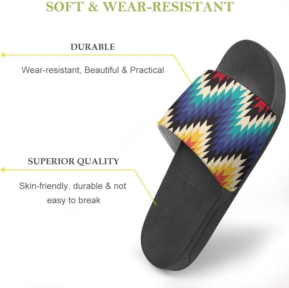 Unisex Slides for Women Men, Comfortable Slippers Slides, Non-slip Shower Shoes House Fashion Thick for Indoor & Outdoor（23060606）