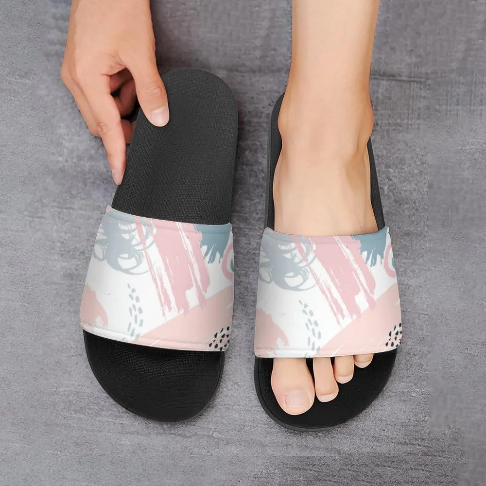 Unisex Slides for Women Men, Comfortable Slippers Slides, Non-slip Shower Shoes House Fashion Thick for Indoor & Outdoor（23060606）