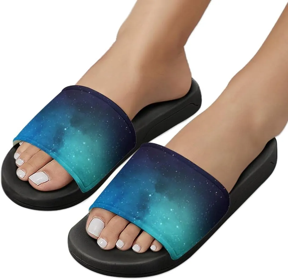 Unisex Slides for Women Men, Comfortable Slippers Slides, Non-slip Shower Shoes House Fashion Thick for Indoor & Outdoor（23060606）