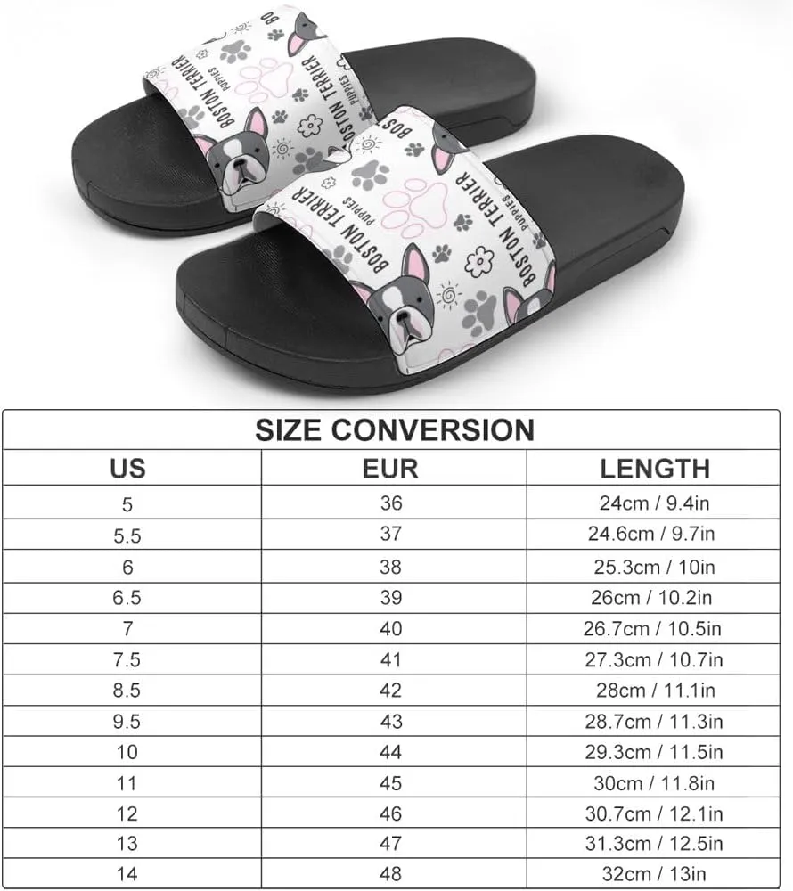 Unisex Slides for Women Men, Comfortable Slippers Slides, Non-slip Shower Shoes House Fashion Thick for Indoor & Outdoor（23061403）
