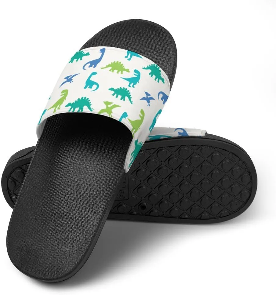 Unisex Slides for Women Men, Comfortable Slippers Slides, Non-slip Shower Shoes House Fashion Thick for Indoor & Outdoor（23061403）
