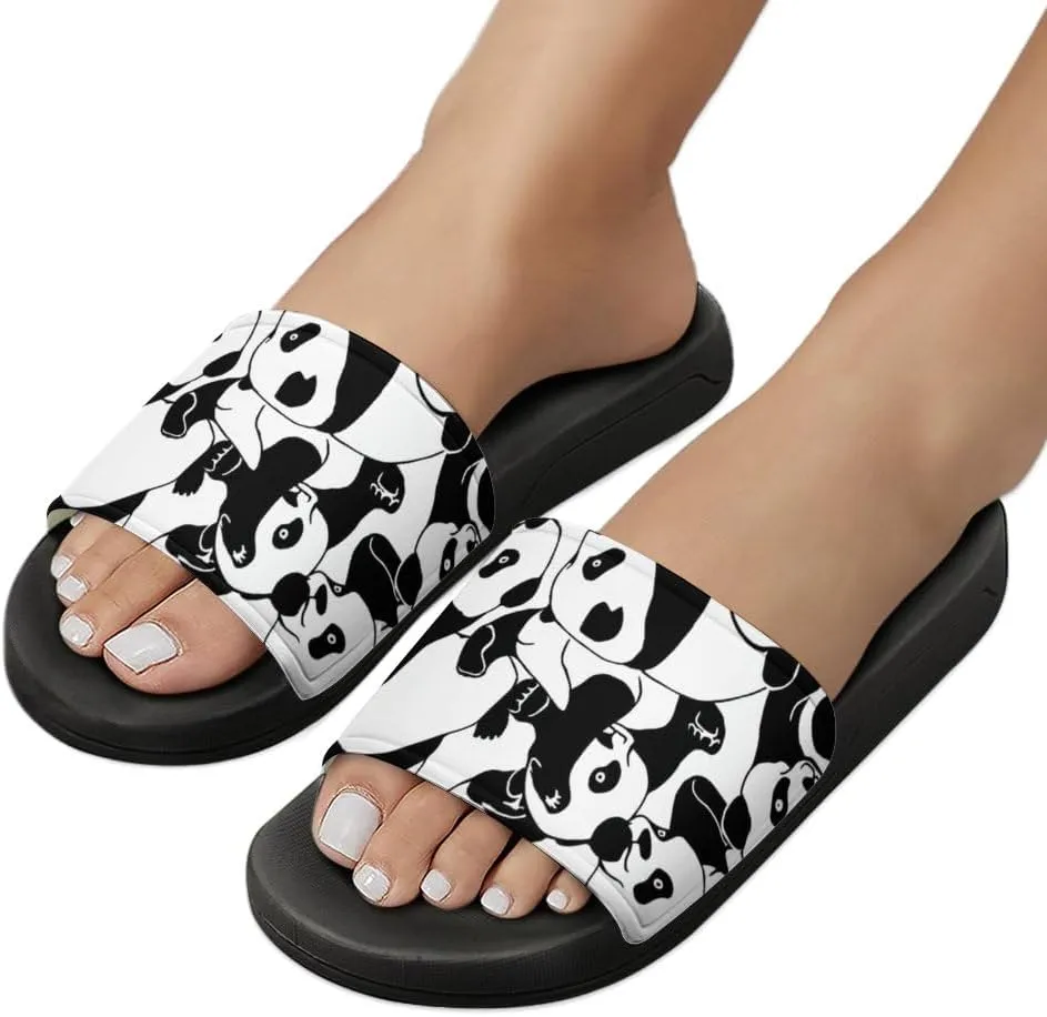 Unisex Slides for Women Men, Comfortable Slippers Slides, Non-slip Shower Shoes House Fashion Thick for Indoor & Outdoor（23062105）