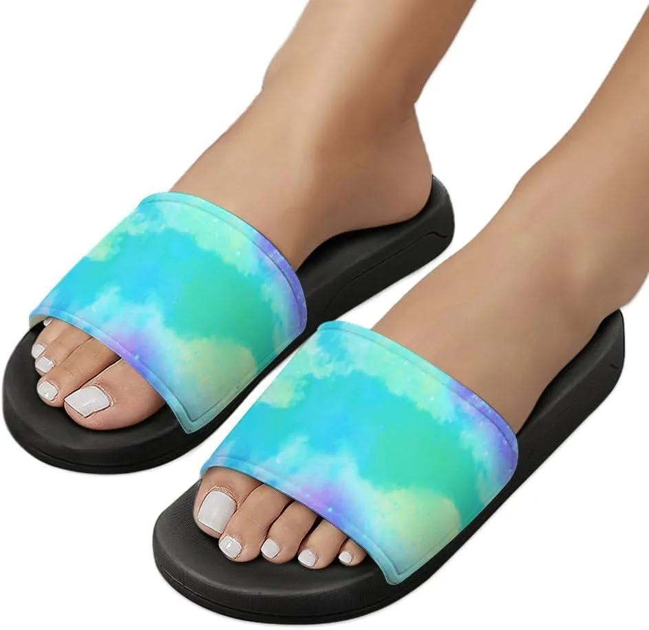 Unisex Slides for Women Men, Comfortable Slippers Slides, Non-slip Shower Shoes House Fashion Thick for Indoor & Outdoor（23062105）