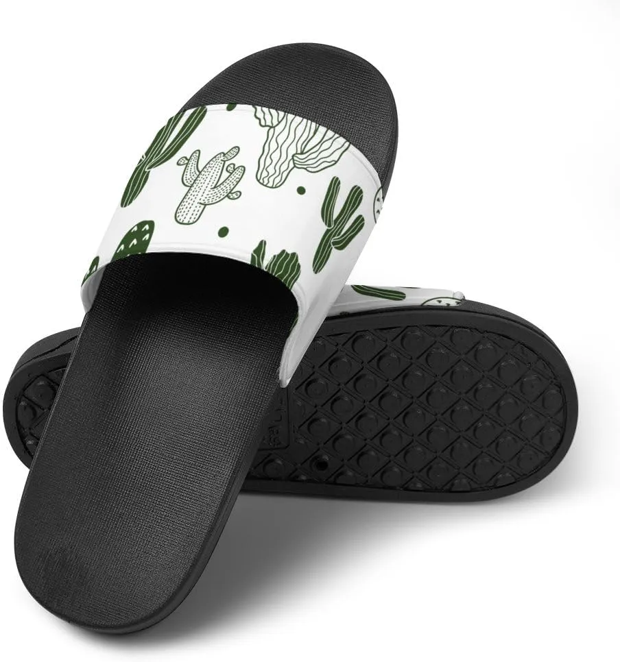 Unisex Slides for Women Men, Comfortable Slippers Slides, Non-slip Shower Shoes House Fashion Thick for Indoor & Outdoor（23062505）
