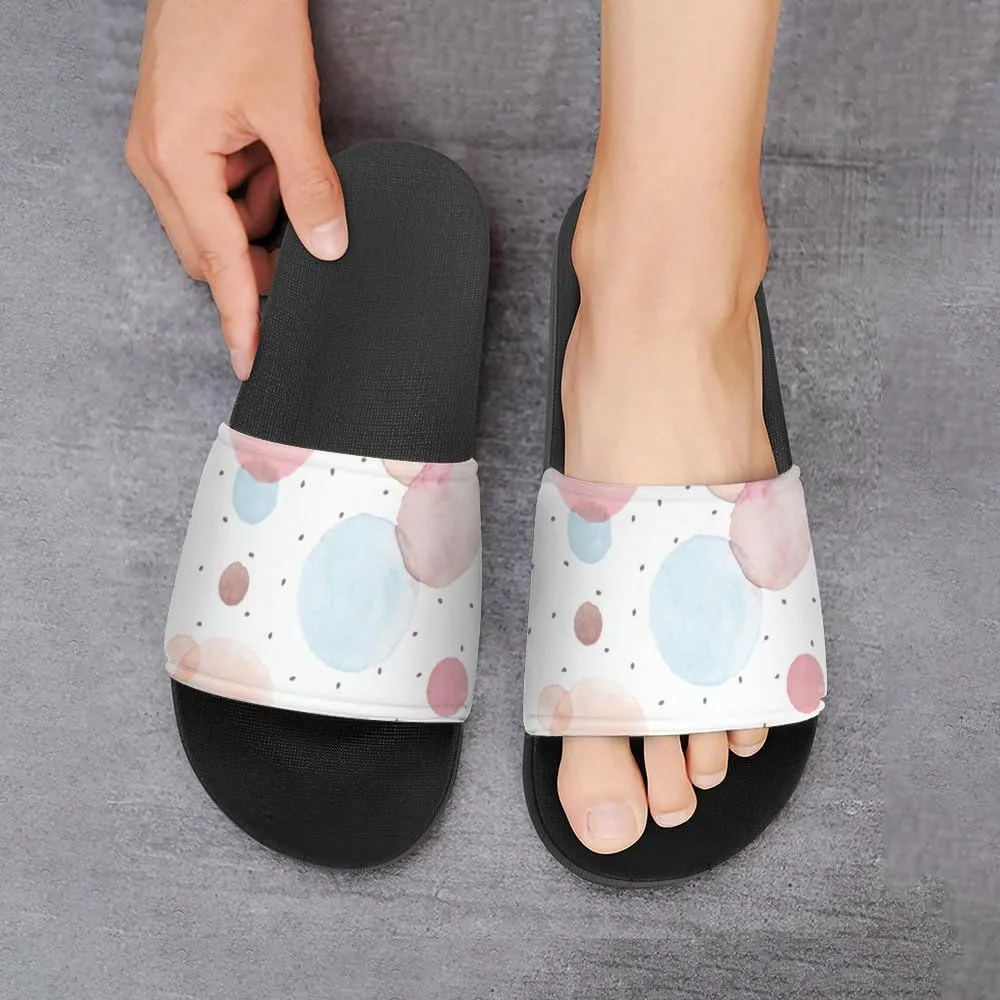 Unisex Slides for Women Men, Comfortable Slippers Slides, Non-slip Shower Shoes House Fashion Thick for Indoor & Outdoor（23062506）