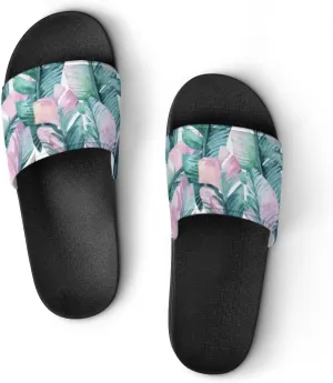 Unisex Slides for Women Men, Comfortable Slippers Slides, Non-slip Shower Shoes House Fashion Thick for Indoor & Outdoor（23062506）