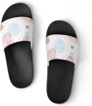 Unisex Slides for Women Men, Comfortable Slippers Slides, Non-slip Shower Shoes House Fashion Thick for Indoor & Outdoor（23062506）