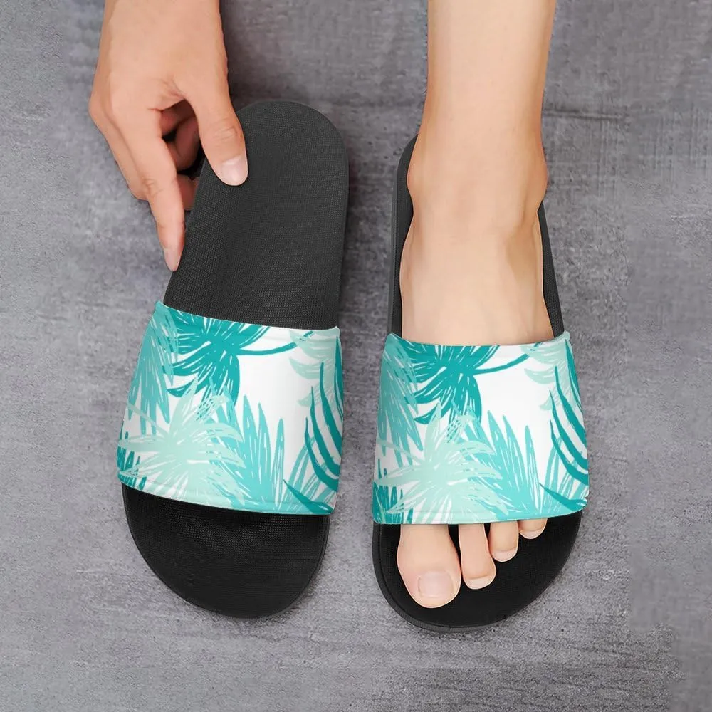 Unisex Slides for Women Men, Comfortable Slippers Slides, Non-slip Shower Shoes House Fashion Thick for Indoor & Outdoor（23062702）
