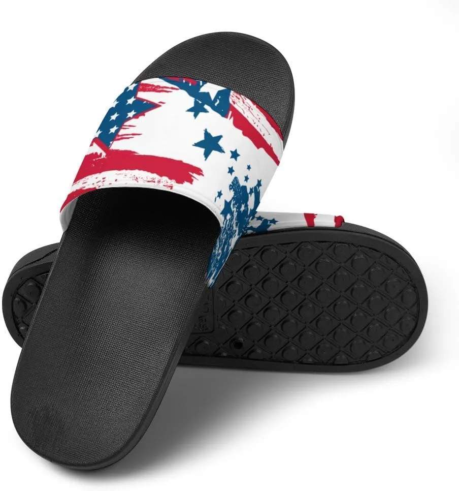 Unisex Slides for Women Men, Comfortable Slippers Slides, Non-slip Shower Shoes House Fashion Thick for Indoor & Outdoor（23062905）