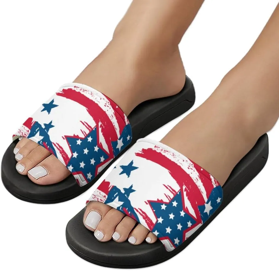 Unisex Slides for Women Men, Comfortable Slippers Slides, Non-slip Shower Shoes House Fashion Thick for Indoor & Outdoor（23062905）