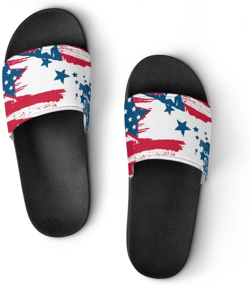 Unisex Slides for Women Men, Comfortable Slippers Slides, Non-slip Shower Shoes House Fashion Thick for Indoor & Outdoor（23062905）