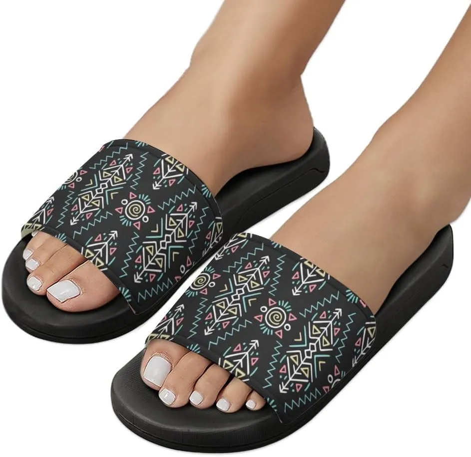 Unisex Slides for Women Men, Comfortable Slippers Slides, Non-slip Shower Shoes House Fashion Thick for Indoor & Outdoor（23073101）
